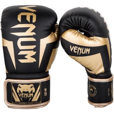 Imagem de Venum Luvas de boxe Elite - Preto/Dourado