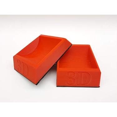 Imagem de Kit 2 Uni. Trava De Cadeira Escritório/gamer Rodinha. (Laranja)