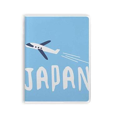 Imagem de Caderno de viagem de avião japonês, capa de chiclete, capa macia, diário