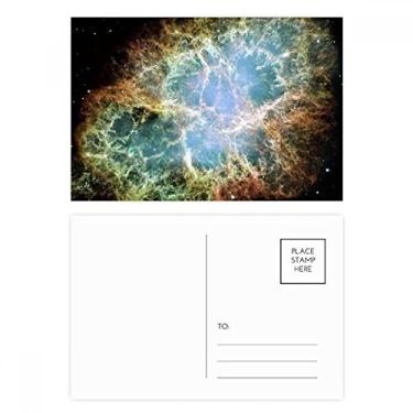 Imagem de Conjunto de cartão postal da Nebulosa misteriosa do Universo Space Cartão de felicitações