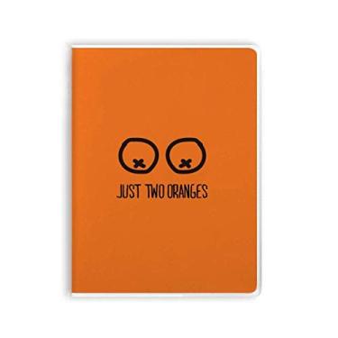 Imagem de Diário de capa macia com desenho divertido da Just Oranges