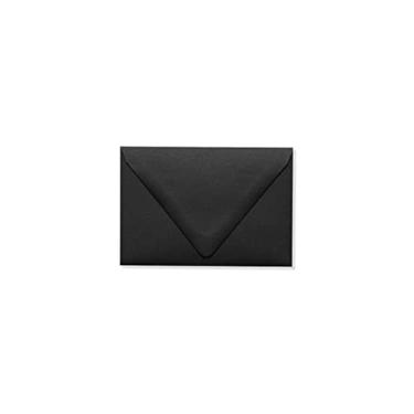 Imagem de Envelopes A1 com aba de contorno (3 5/8 x 5 1/8), Midnight Black