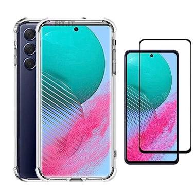 Imagem de Kit Capa Capinha Antiqueda para Galaxy M14 + Película de Vidro 3D Temperado