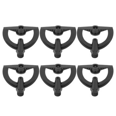 Imagem de Aspersor de impacto, G1/2 rosca macho de plástico 10 peças/saco de irrigador de jardim para gramado de jardim para estufa