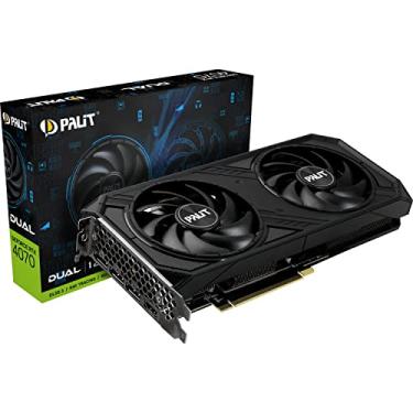 Imagem de Palit Placa gráfica GeForce RTX 4070 Dual GDDR6X Dual Fan - 12 GB