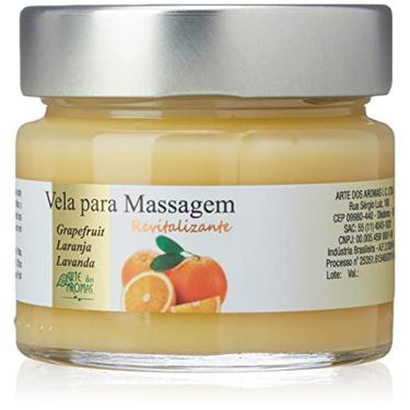 Imagem de Vela Massagem Revitalizante Vegano 100g, Arte dos Aromas