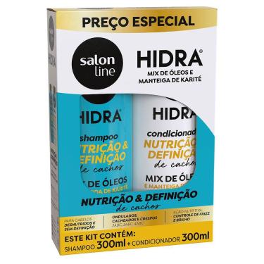 Imagem de Kit Shampoo E Condicionador Salon Line Hidra Manteiga De Karité 300ml