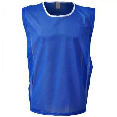Imagem de Kit com 10 Coletes de Futebol na Cor Azul - TRB