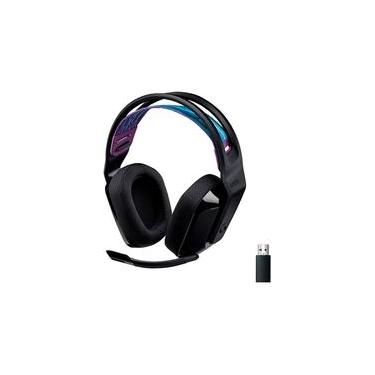 Imagem de Headset Sem Fio Logitech G G535 LightSpeed, Drivers 40mm, USB, Preto - 981-000971