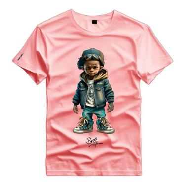 Imagem de Camiseta Personalizada Kid Rapper Tattoo Criança Style-Unissex