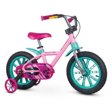 Imagem de Bicicleta Infantil Aro 14 Nathor First Pro Rosa Menina