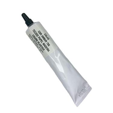 Imagem de Colas Cor Ambar 75G Tecido Papel Madeira Couro Plastico