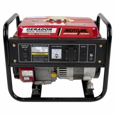 Imagem de Gerador Gasolina Motomil 1,2 KVA MG1200CL 21244.9 Monofásico
