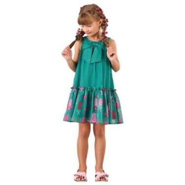 Imagem de VESTIDO MON SUCRÉ INFANTIL VERDE FESTA VERDE HAPPY TIME 5436-Feminino