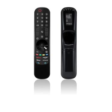 Imagem de JISOWA Controle remoto universal Voice Magic para LG Smart TV OLED77G1PUA 55NANO90UPA OLED77A1PUA 65UP7560AUD 75NANO75UPA 50NANO75PUA OLED83C1AUA 75UP7770PUB OLED55C3AUA OLED83C3AUA Substituição