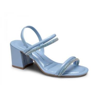 Imagem de Sandalia Feminina Dakota Y6875 - Azul-Feminino