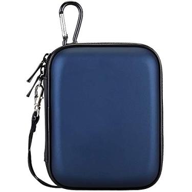 Imagem de Lacdo Estojo de transporte de disco rígido para Seagate Portable Game Drive/One Touch/Expansion Backup Plus Slim 1TB 2TB 3TB 4TB 5TB Disco Rígido Externo Portátil HDD Bolsa de Viagem, Azul