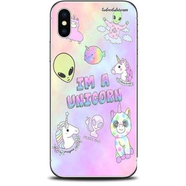 Imagem de Capa Capinha Pers Moto G9 Plus Unicórnio Cd 064 - Tudo Celular Cases