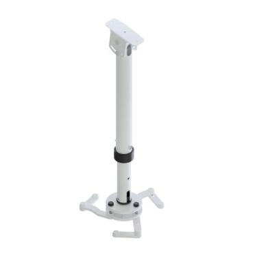 Imagem de Suporte para projetor teto inclinado tubo de 50 a 75cm até 10 kg - AVA