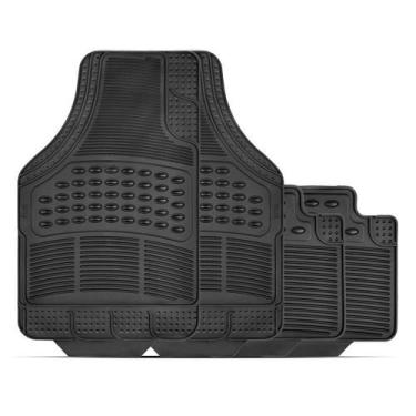 Imagem de Tapete Borracha G Volkswagen Gol G4 G5 2008 2009 2010 Preto - Flash Co