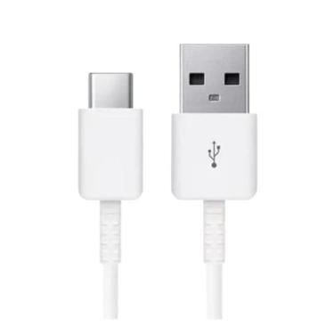 Imagem de Cabo Samsung USB p/ Tipo C Branco 1m A13 A24 A32 A53 S20 S21 Fe Origin