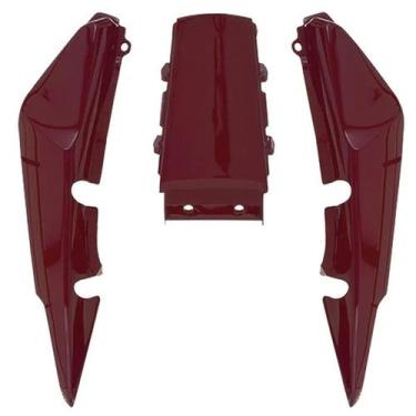 Imagem de Carenagem Rabeta Traseira Titan 150 2006 Vermelho Guarau - Protork