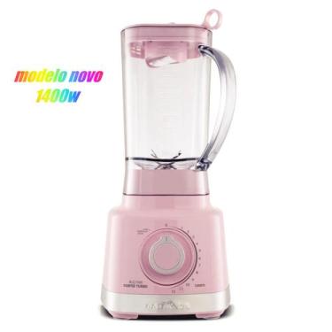 Imagem de Liquidificador Rosa Britania Pro Maxx Turbo 3L 1400W 127v - Britânia, 