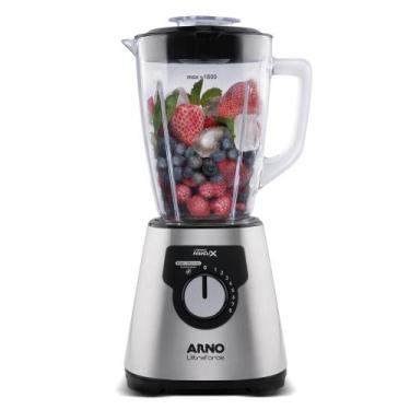 Imagem de Liquidificador Arno Ultraforce Inox Jarra de Vidro LN92, Prata, 110V