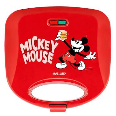 Imagem de Sanduicheira Mickey Mouse Funny Plates Mallory - B968010, 110V