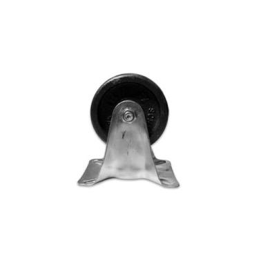 Imagem de Rodízio 312 Ferro com Placa Fixa Sem Trava para 170kg - Schioppa