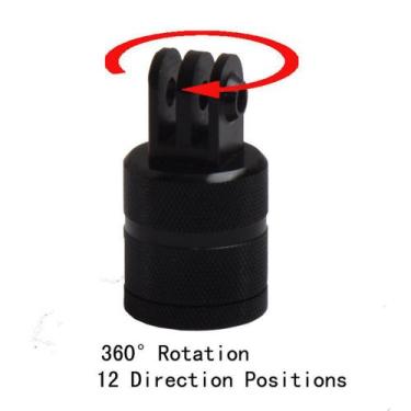 Imagem de Adaptador Pivot Arm Alumínio Rotação 360 GoPro 2-8 - Shoot