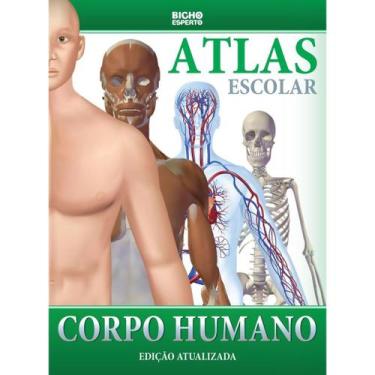Imagem de Atlas Escolar do Corpo Humano Colorido - Anatomia - BICHO ESPERTO