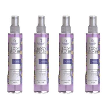 Imagem de Kit 4x Body Splash Desodorante Colônia Ameixa 130ml - Bio Instinto