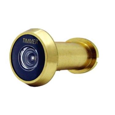 Imagem de Visor Olho Mágico Timmer Longo LP Dourado 200º - 75775 - Dovale