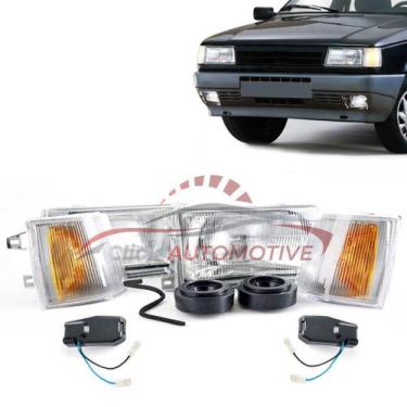 Imagem de Par Farol Uno Fiorino Premio 91 92 93 94 95 96 97 98 99 2000 2001 2002