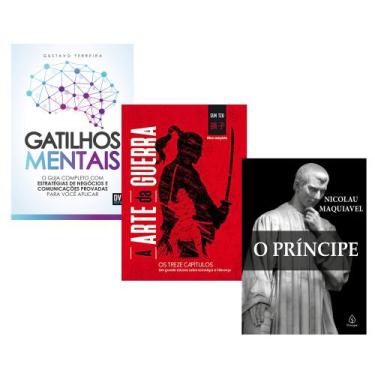 Imagem de Livro Gatilhos Mentais + A arte da guerra + O Príncipe