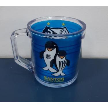 Imagem de Xicara Santos Fc 250ml Oficial - Helsim 