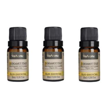 Imagem de Óleo Essencial De Bergamota - 3 Unidades - Via Aroma
