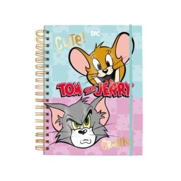 Imagem de Caderno Smart Colegial Tom & Jerry com Folhas Removíveis - Dac - Soc. 