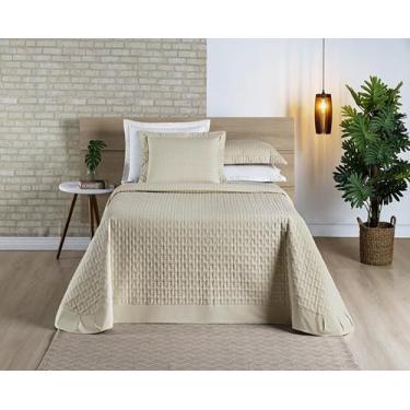 Imagem de Cobre Leito Madri Casal Queen Algodão 200 Fios Varias Cores - Doce Lar