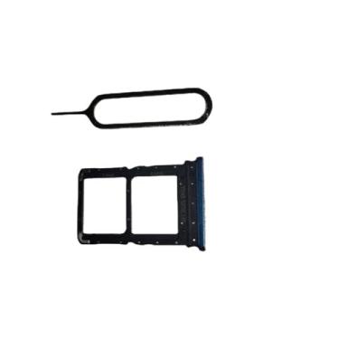 Imagem de zhxchzhi Suporte para bandeja de cartão SIM duplo OEM + pino compatível com Motorola Moto G71 5G XT2169-1 Verde