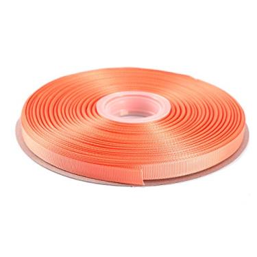 Imagem de Fita de gorgorão de 1,9 cm da ITIsparkle, conjunto de rolo de 15 m para embrulho de presente, livros, lembrancinha de festa, tranças de cabelo, decoração de chá de bebê, bolo, arranjos florais, artesanato, fita de pêssego