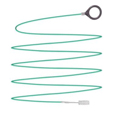 Imagem de Ferramenta de limpeza de drenagem de teto solar, escova desbloqueadora de tubo de 118 polegadas extralonga flexível dreno de fio de cobra ferramenta de dragagem para carro sistema de filtro de