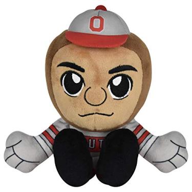 Imagem de Bleacher Creatures Ohio State Buckeyes Brutus 8" Kuricha Sitting Plush - Soft Chibi Inspired Mascot