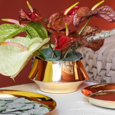 Imagem de Cachepot Femme Gold24K - St James