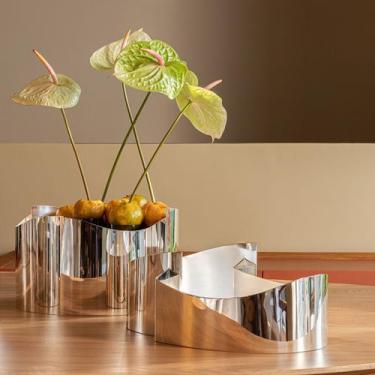 Imagem de Centro de Mesa Bilbao Baixo Prata - St James