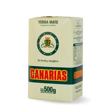 Imagem de Erva Mate Canarias Com Chá Verde E Gengibre 500G