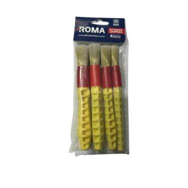 Imagem de Kit Pincéis Automotivo Roma C/ 04 Peças04, 06, 08, 12