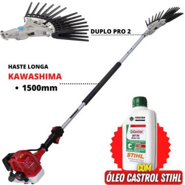 Imagem de Derriçadeira de Café Kawashima KWD2600D2 com Haste Longa 150cm e Kit D