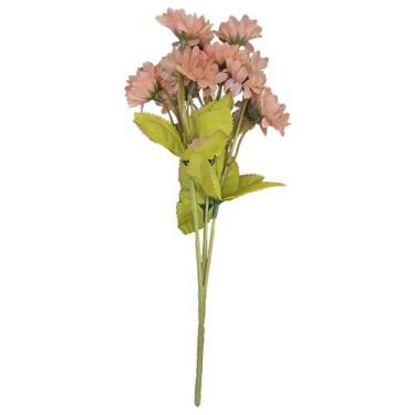 Imagem de Mini Buque De Margarida Flores Artificiais P/ Decoração 26cm 03324 - H